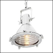 Suspension in brass in vintage finish or nickel 24-La Marina