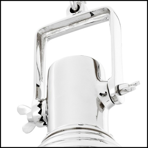 Suspension in brass in vintage finish or nickel 24-La Marina