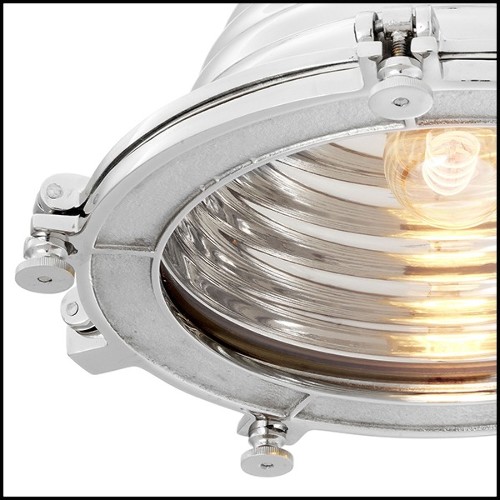 Suspension en laiton finition vintage ou nickel 24-La Marina