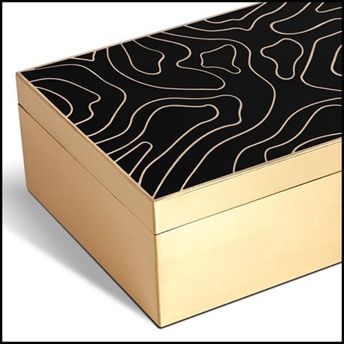 Box with Solid Ebony Wood 172-Athenee
