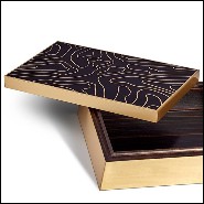 Box with Solid Ebony Wood 172-Athenee