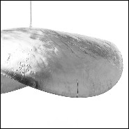 Suspension finition nickel 30-Leaf Silver Large or Medium