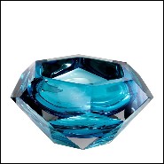 Bowl en verre cristal 24-Las Hayas Blue