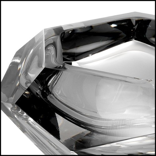 Bowl en verre cristal 24-Las Hayas Grey