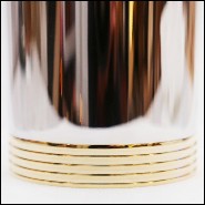 Porte-crayons en laiton massif poli en or blanc PC-Golfer