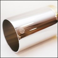 Porte-crayons en laiton massif poli en or blanc PC-Golfer