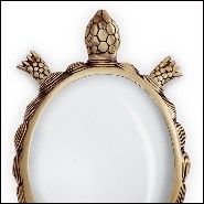 Magnifyer with structure in solid brass 172-Tortoise