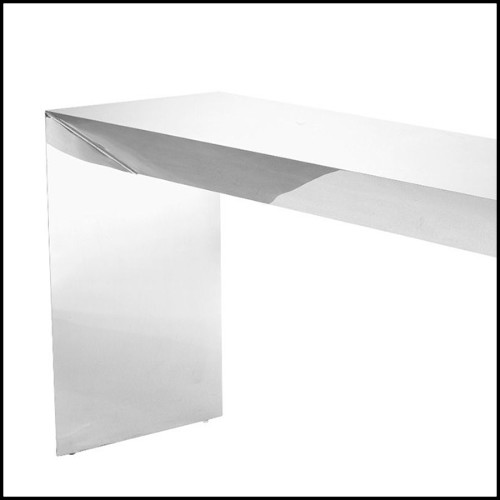 Console with structure in stainless steel 24-Carlow