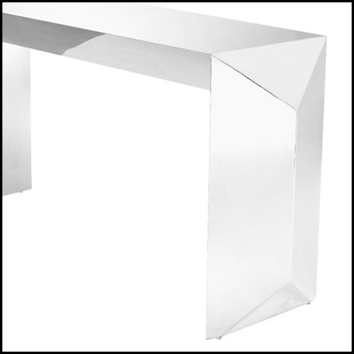 Console with structure in stainless steel 24-Carlow