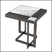 Side Table with stainless steel structure 24-Hermoza