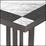 Side Table with stainless steel structure 24-Hermoza
