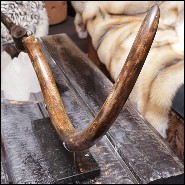 Tusk meticulously restored PC-Mammoth Medium Dark Brown