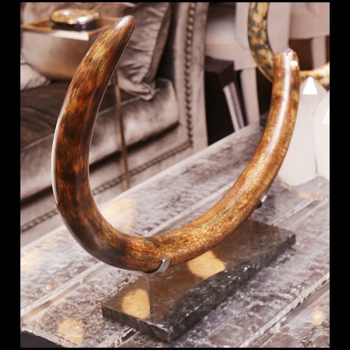 Tusk meticulously restored PC-Mammoth Medium Dark Brown