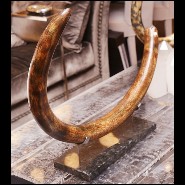 Tusk meticulously restored PC-Mammoth Medium Dark Brown