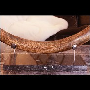 Tusk meticulously restored PC-Mammoth Medium Dark Brown