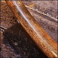 Tusk meticulously restored PC-Mammoth Medium Dark Brown