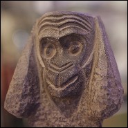 Sculpture en pierre sculptée PC-Stone Monkeys Set of 3 Large