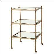 Side Table 24- Three Shelves