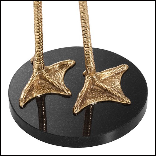 Table d'appoint avec plateau en marbre et base en granite 24-Lagoon