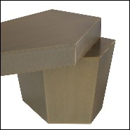 Coffee Table in brass in brushed finish 24-Calabasas Brass