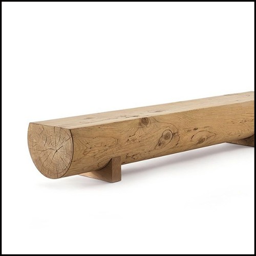 Bench in Natural Cedar Wood 154-Essential Cedar