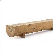 Bench in Natural Cedar Wood 154-Essential Cedar