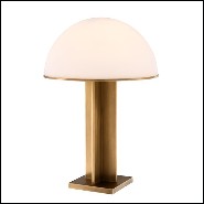 Table Lamp with structure in brass in antique finish 24-Berkley