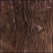 Stool in natural solid ebony wood PC-Ebony B