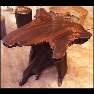 Table d'appoint en ébène massif naturel PC-Ebony Massive