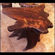 Table d'appoint en ébène massif naturel PC-Ebony Massive