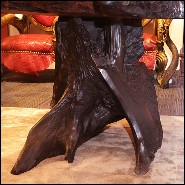 Table d'appoint en ébène massif naturel PC-Ebony Massive