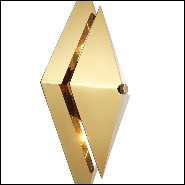 Applique avec structure finition gold 24-Augusta Gold