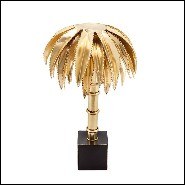 Lampe en laiton massif finition poli 24-Brass Palms