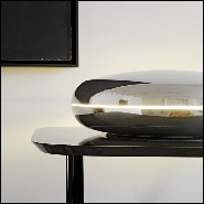 Lampe en acier poli 40-Disks