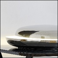Lampe en acier poli 40-Disks