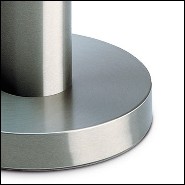 Table d'appoint avec structure en métal finition matte 40-Double Rings