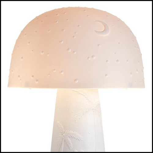 Lampe en porcelaine blanche 172-Desert White