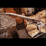 Maquette couvert avec feuille d'aluminium rivetée 133-Concorde Supersonic