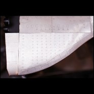 Model covered with riveted aluminium foil 133-Concorde Supersonic