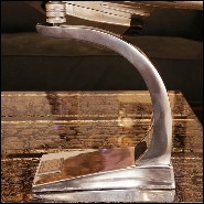 Maquette couvert avec feuille d'aluminium rivetée 133-Concorde Supersonic