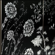 Cabinet in antique brunished solid brass 182-Shangdu