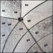 Miroir en bois massif avec verre miroir finition antique 182-Vintage