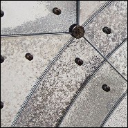 Miroir en bois massif avec verre miroir finition antique 182-Vintage