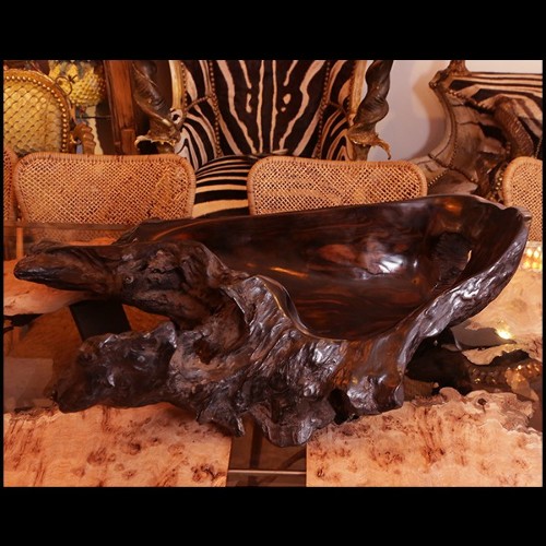 Cup in solid ebony wood PC-Ebony Dark 3