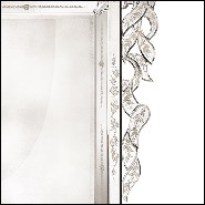 Miroir en bois massif avec verre miroir biseauté antique 182-Soprano