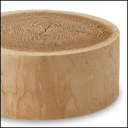 Coffee Table in solid cedar wood 154-Block Cedar