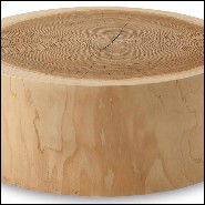 Coffee Table in solid cedar wood 154-Block Cedar