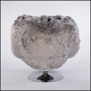 Armchair with small koalas plushes on the back seat PC-Koala