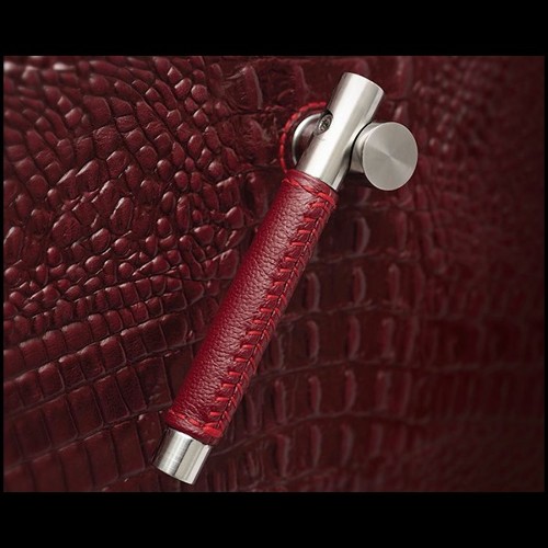 Safe forged in steel and cowhide leather PC-Luxury Watches