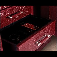 Safe forged in steel and cowhide leather PC-Luxury Watches